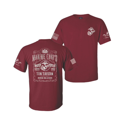 250TH BDAY MENS JD DESIGN SS TEE