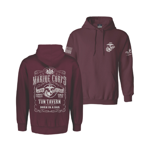 250TH BDAY MENS JD DESIGN HOODIE